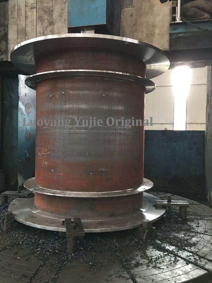 Blast Furnance Feeding Winch Parts Machined By 5m CNC Vertical Lathe